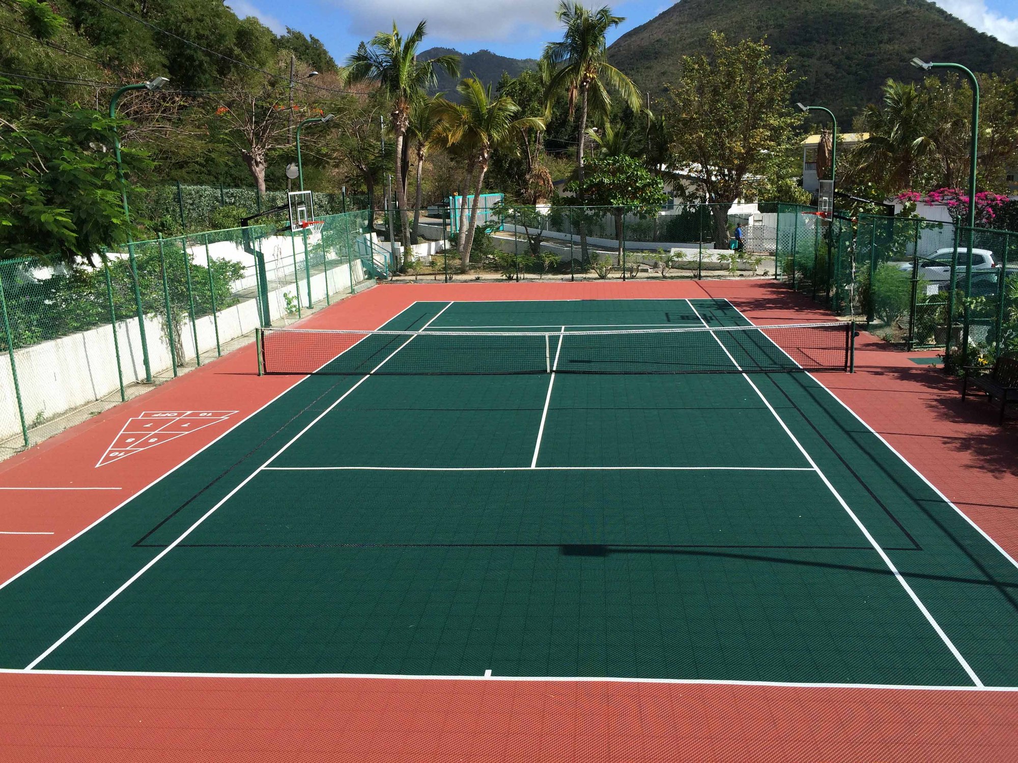 Tennis Court for Resort