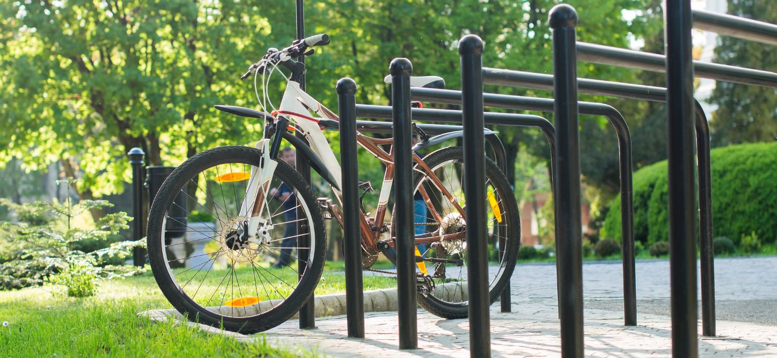 the park and facilities bike rack