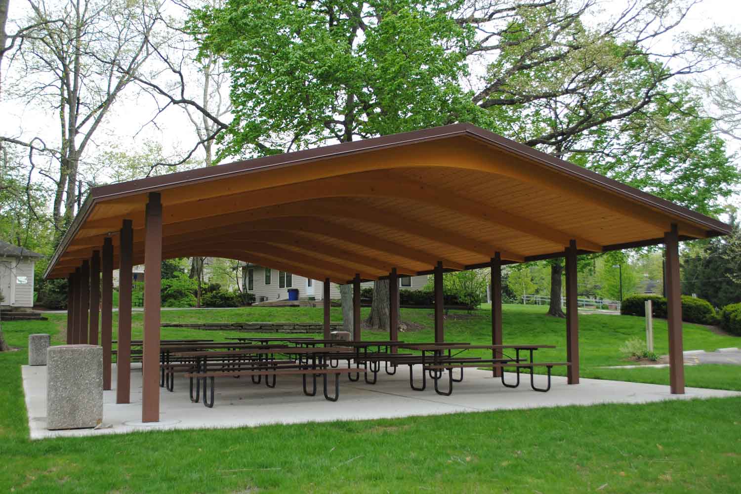 Prefabricated Commercial Shelters for Shade | MRC Recreation